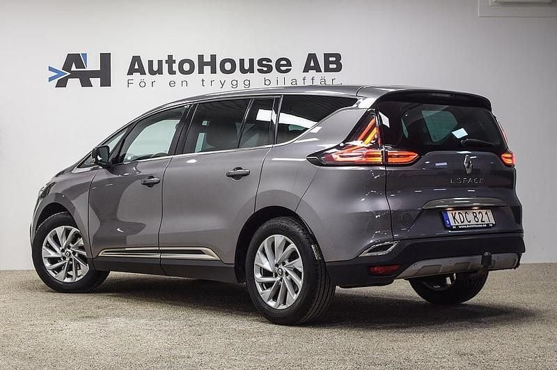 Begagnad Renault Espace Zen 160 HK (117 kW) 2015 Grå Minibuss