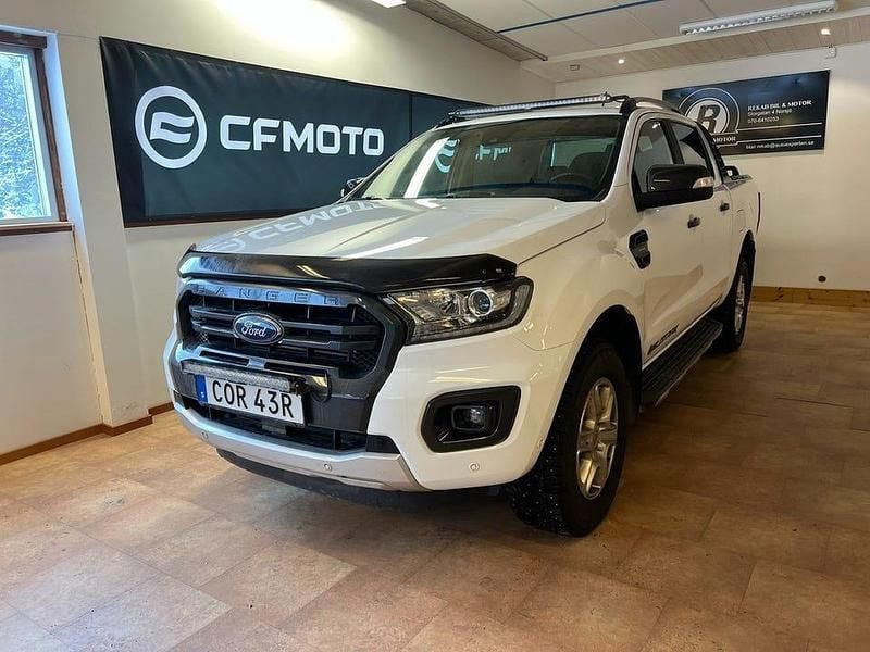 Begagnad Ford Ranger Wildtrack 214 HK (157 kW) 2020 Vit Pickup