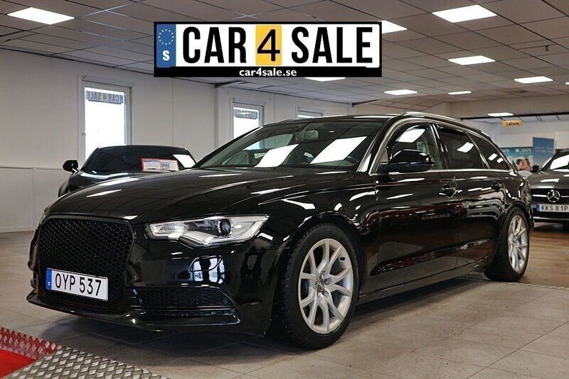 Svart Begagnad 2012 Audi A6 Ambition Kombi | 119 900 kr (Marknadspris) - Bild 1/4