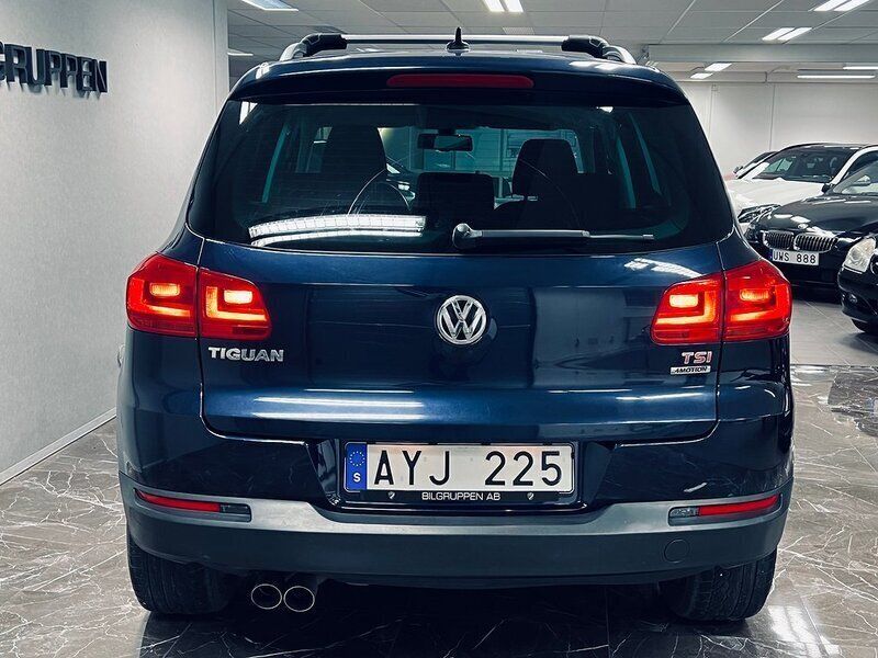 Begagnad VW Tiguan 161 HK (118 kW) 2012 Mörkblå (blå) SUV