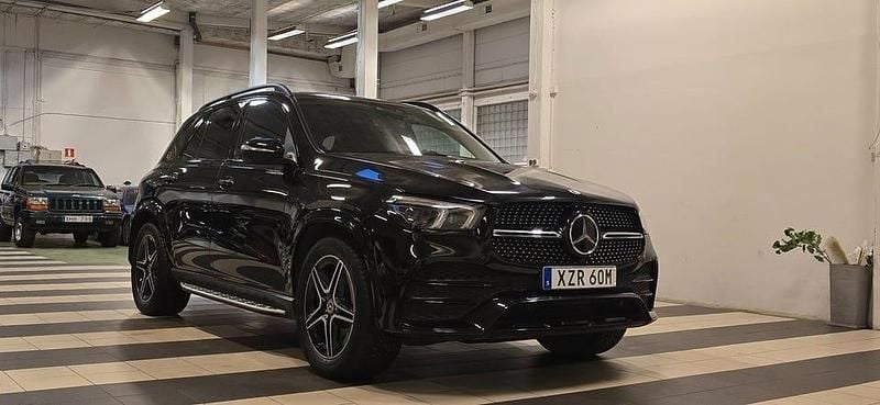 Begagnad Mercedes GLE350 AMG line 320 HK (235 kW) 2021 Svart