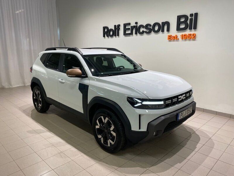 Vit Ny 2024 Dacia Duster Extreme SUV | 317 900 kr (Marknadspris) - Bild 1/4