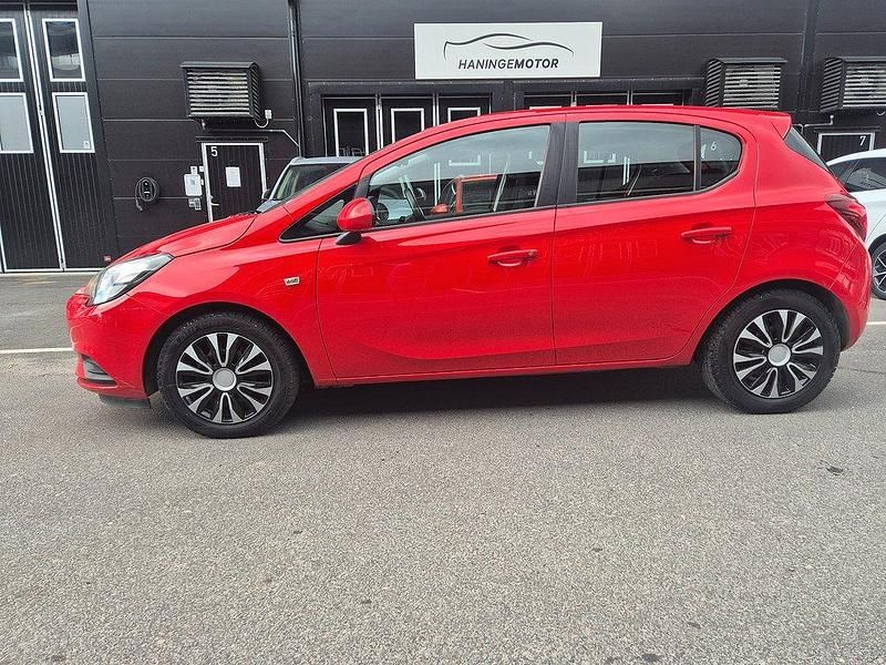 Röd Begagnad 2019 Opel Corsa Halvkombi | 105 000 kr (Dyr) - Bild 1/4