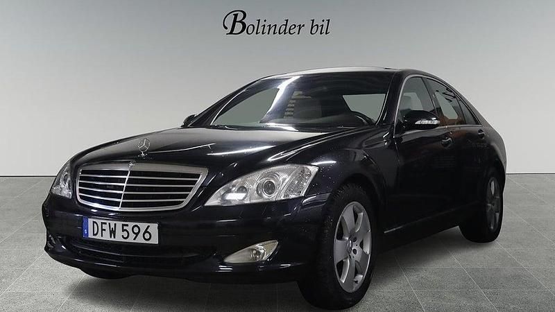 Begagnad Mercedes S320 235 HK (172 kW) 2008 Svart Sedan
