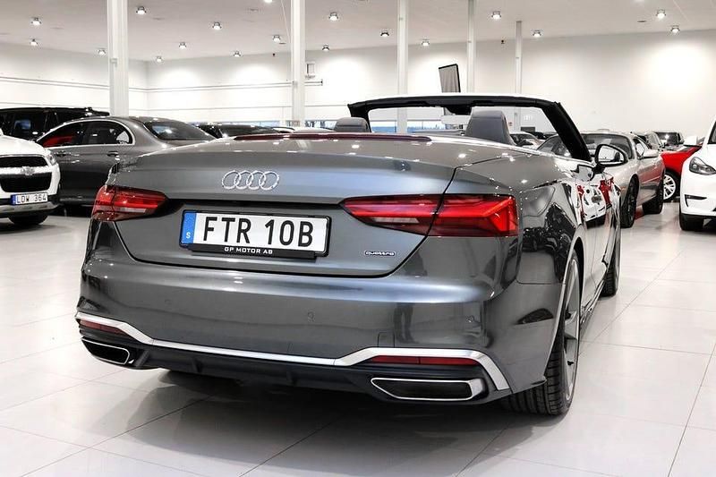 Begagnad Audi A5 S-Line 190 HK (139 kW) 2020 Grå metallic Sportkupé