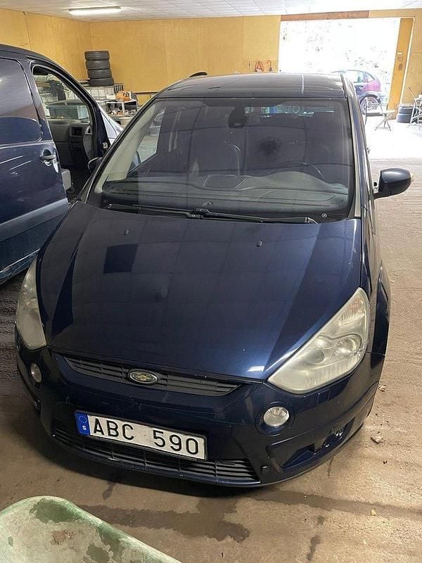 Blå Begagnad 2008 Ford S-MAX S Minibuss | 25 000 kr (Superpris) - Bild 1/3