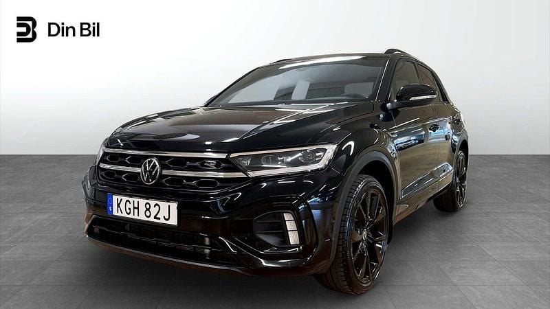 Svart Begagnad 2023 VW T-Roc R-line SUV | 369 800 kr (Dyr) - Bild 1/4