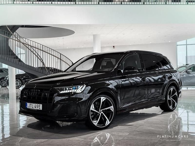 Vit Begagnad 2021 Audi SQ7 SUV | 799 000 kr - Bild 1/4