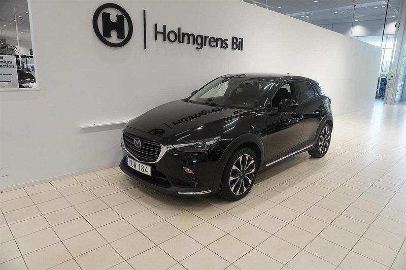 Svart Begagnad 2018 Mazda CX-3 SUV | 169 900 kr (Marknadspris) - Bild 1/4