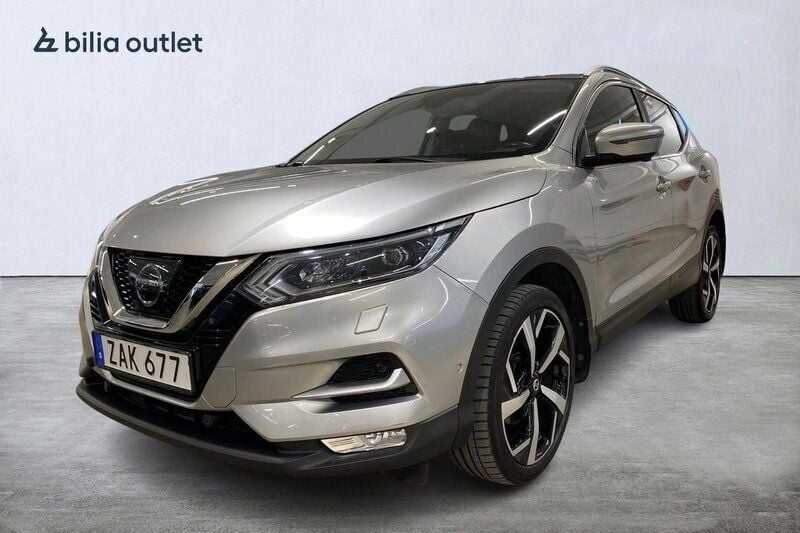 Silver Begagnad 2017 Nissan Qashqai 360º SUV | 149 900 kr (Marknadspris) - Bild 1/4