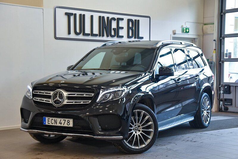 Svart Begagnad 2017 Mercedes GLS350 AMG SUV | 449 900 kr (Marknadspris) - Bild 1/4