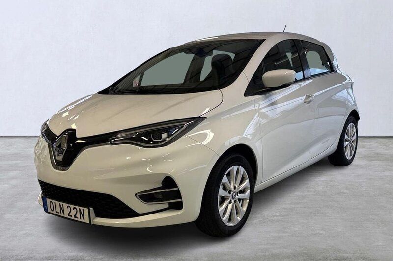 Vit Begagnad 2022 Renault Zoe Zen Halvkombi | 169 900 kr (Marknadspris) - Bild 1/4