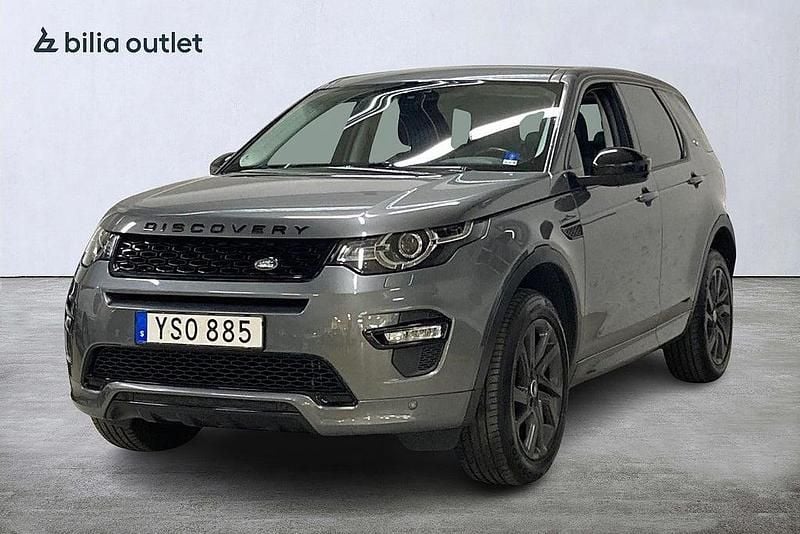 Grå Begagnad 2017 Land Rover Discovery Sport Dynamic SUV | 237 900 kr (Marknadspris) - Bild 1/3