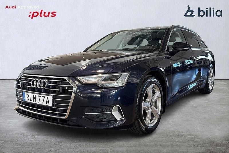 Blå Begagnad 2023 Audi A6 Proline Kombi | 399 900 kr (Marknadspris) - Bild 1/4