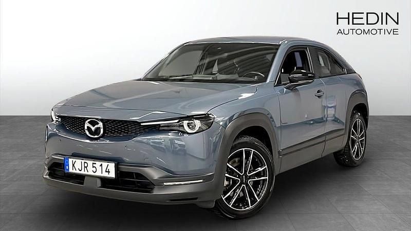 Grå Begagnad 2021 Mazda MX30 Sky SUV | 150 000 kr (Superpris) - Bild 1/4