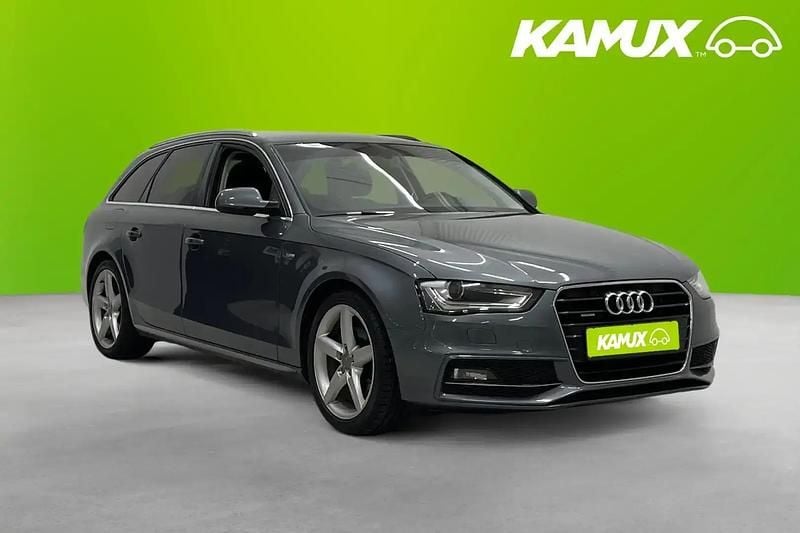 Silver/grå Begagnad 2014 Audi A4 S-Line Kombi | 137 800 kr (Lite dyr) - Bild 1/4