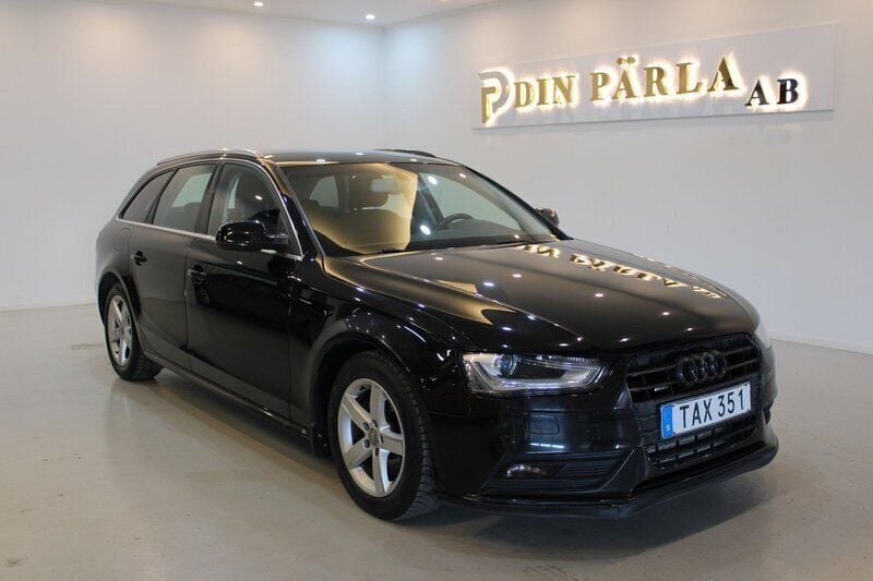 Svart Begagnad 2013 Audi A4 Comfort Kombi | 99 900 kr (Bra pris) - Bild 1/4