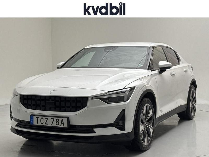 Vit metallic Begagnad 2023 Polestar 2 Pilot-lite Halvkombi | 319 000 kr (Superpris) - Bild 1/3