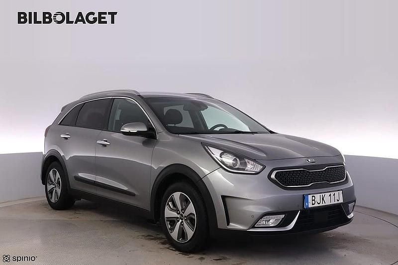 Grå Begagnad 2019 Kia Niro SUV | 159 800 kr (Marknadspris) - Bild 1/4