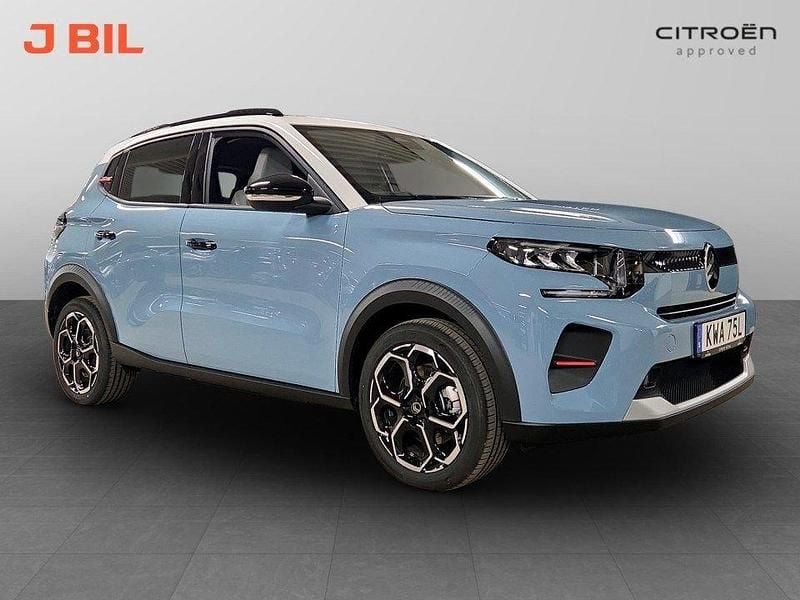 Blå Ny 2025 Citroën e-C3 Halvkombi | 289 900 kr (Superpris) - Bild 1/4