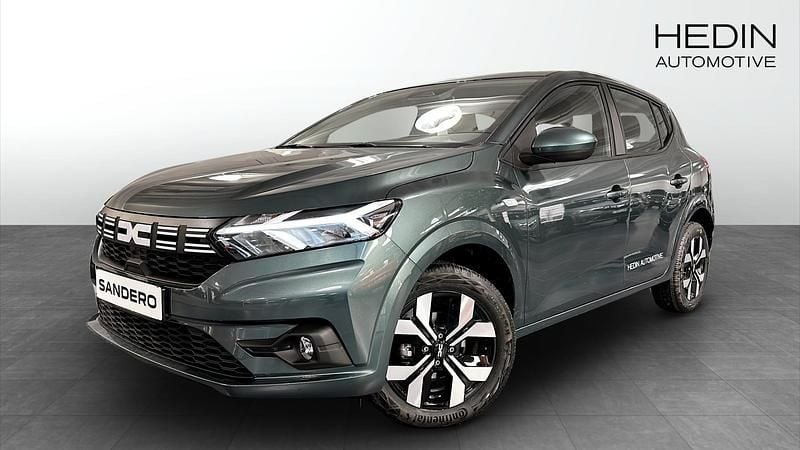 Ny Dacia Sandero Expression 90 HK (66 kW) 2025 Grön