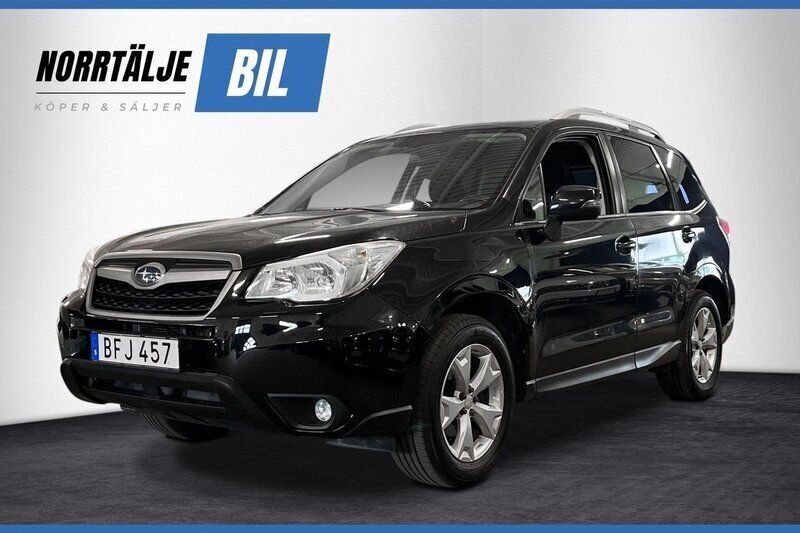 Svart Begagnad 2014 Subaru Forester SUV | 124 900 kr (Bra pris) - Bild 1/3