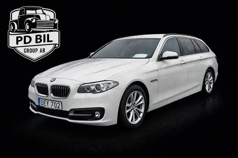 Begagnad BMW 520 184 HK (135 kW) 2014 Vit Kombi