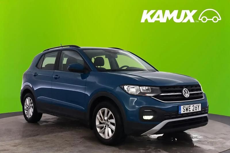 Blå Begagnad 2020 VW T-Cross SUV | 164 800 kr (Marknadspris) - Bild 1/4