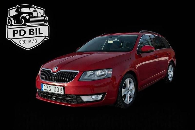 Brun Begagnad 2014 Skoda Octavia Elegance Halvkombi | 44 900 kr (Bra pris) - Bild 1/4