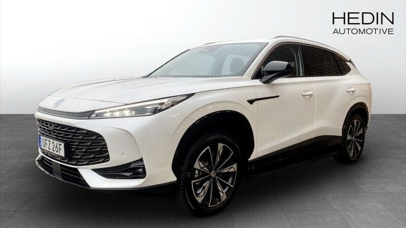 Vit Begagnad 2024 MG HS Luxury SUV | 499 990 kr (Dyr) - Bild 1/4