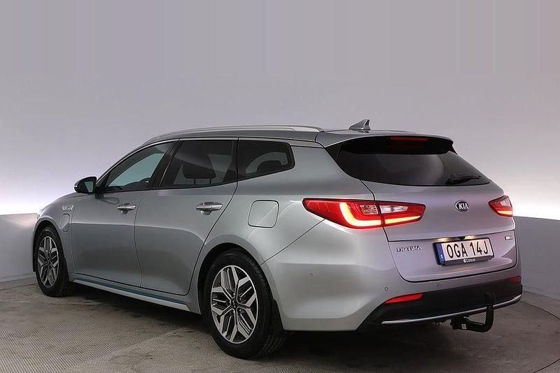 Begagnad Kia Optima Hybrid Sport 2020 Grå Sedan