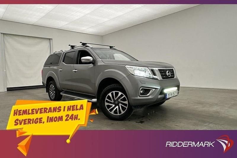 Grå Begagnad 2017 Nissan Navara 360º Pickup | 279 800 kr (Marknadspris) - Bild 1/3
