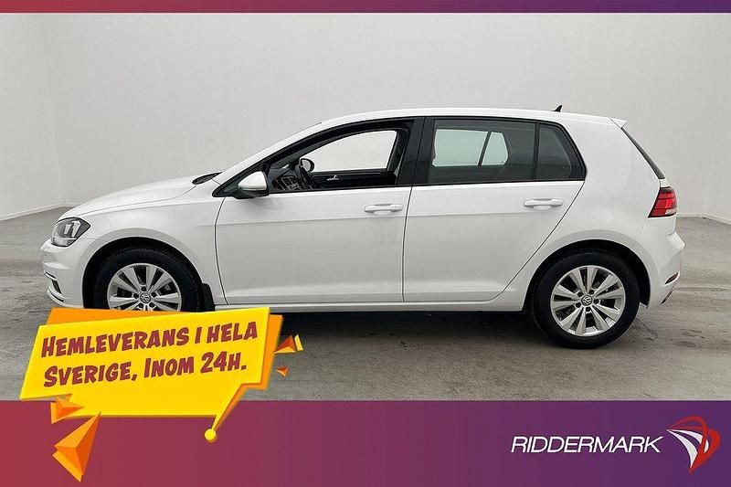 Vit Begagnad 2019 VW Golf VIII Halvkombi | 194 900 kr (Marknadspris) - Bild 1/3
