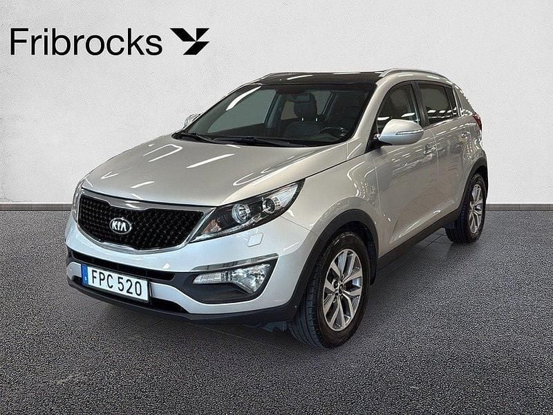 Grå Begagnad 2015 Kia Sportage SUV | 99 800 kr (Marknadspris) - Bild 1/4