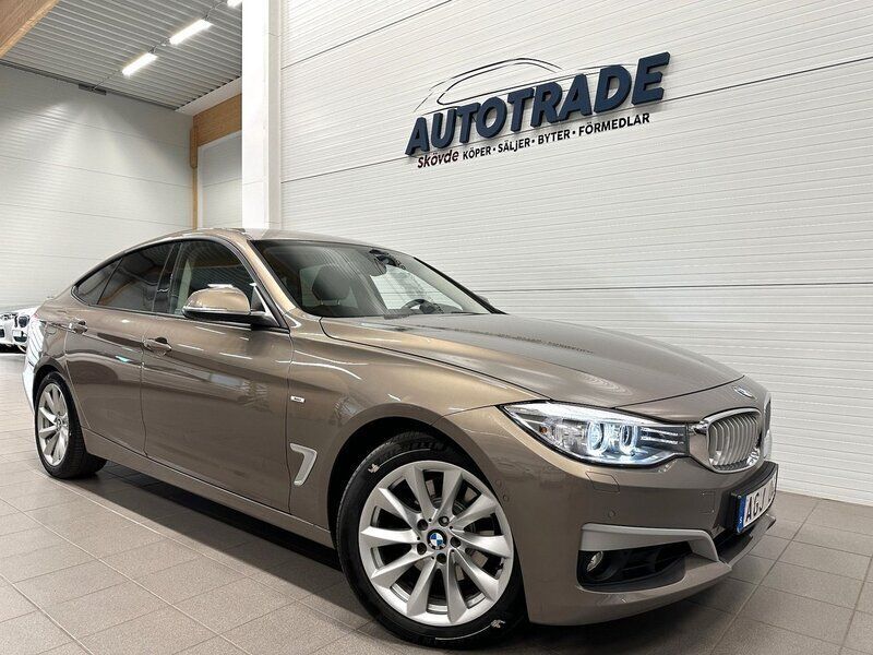 Ljusbrun (brun) Begagnad 2014 BMW 325 Gran Turismo Halvkombi | 149 900 kr - Bild 1/4