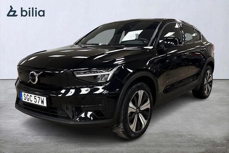 Svart Begagnad 2022 Volvo C40 Single Motor SUV | 334 900 kr (Bra pris) - Bild 1/3