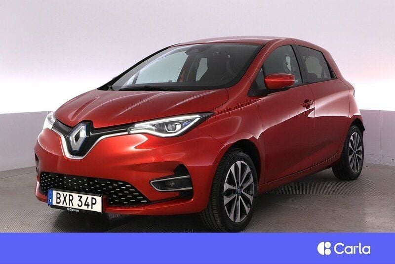Röd Begagnad 2020 Renault Zoe Intens Halvkombi | 156 900 kr (Bra pris) - Bild 1/3
