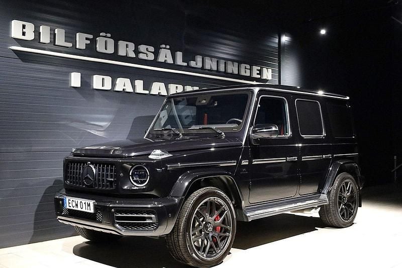 Svart Begagnad 2023 Mercedes G63 AMG Exclusive SUV | 1 799 000 kr (Superpris) - Bild 1/4