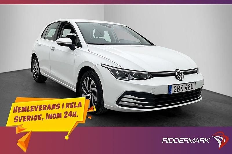 Vit Begagnad 2021 VW Golf VII | 274 900 kr (Dyr) - Bild 1/3