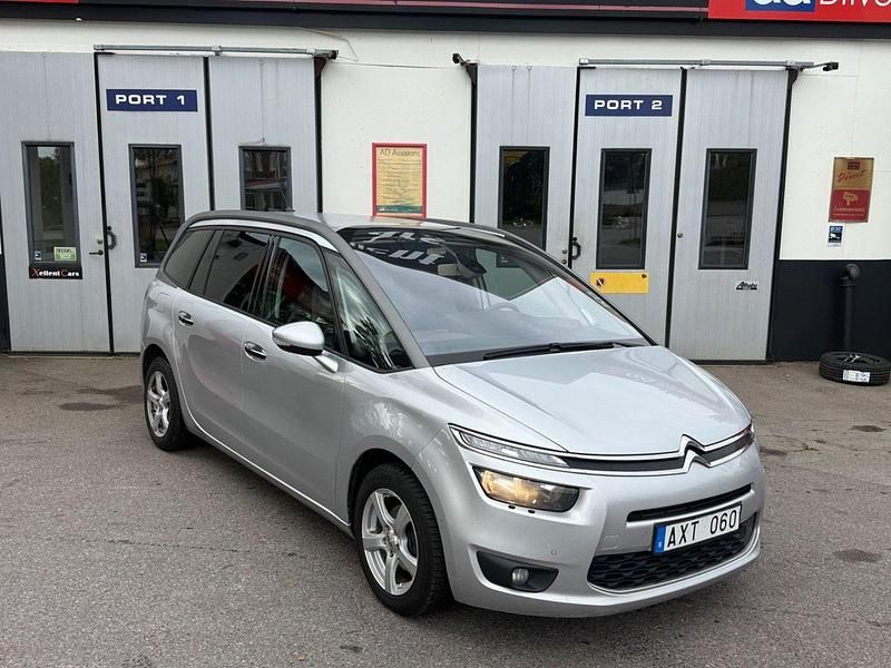 Begagnad Citroën Grand C4 Picasso 92 HK (67 kW) 2013 Silver Minibuss