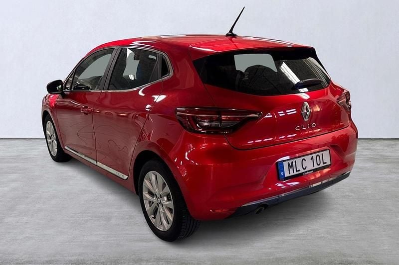 Begagnad Renault Clio V Intens 91 HK (66 kW) 2023 Röd Halvkombi