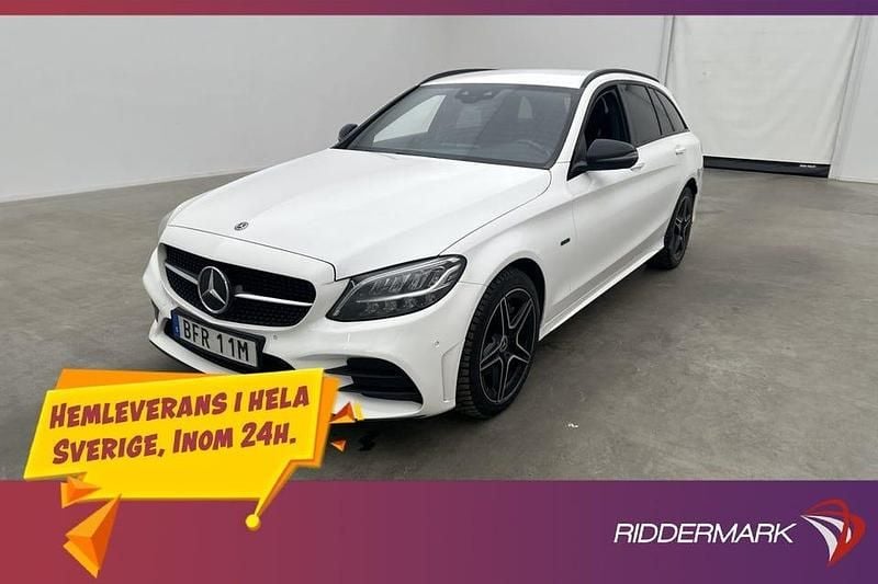 Vit Begagnad 2021 Mercedes C300 AMG Kombi | 214 800 kr (Marknadspris) - Bild 1/3