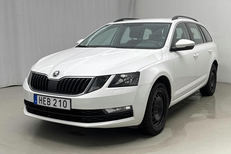 Begagnad Skoda Octavia 150 HK (110 kW) 2018 Vit Kombi
