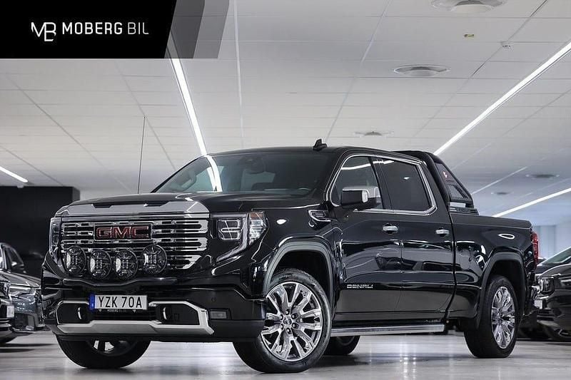 Svart Begagnad 2023 GMC Sierra Pickup | 1 039 000 kr - Bild 1/2