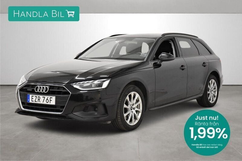 Svart Begagnad 2021 Audi A4 Proline Kombi | 279 900 kr (Marknadspris) - Bild 1/3