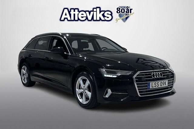 Svart Begagnad 2019 Audi A6 Proline Kombi | 269 800 kr (Marknadspris) - Bild 1/4
