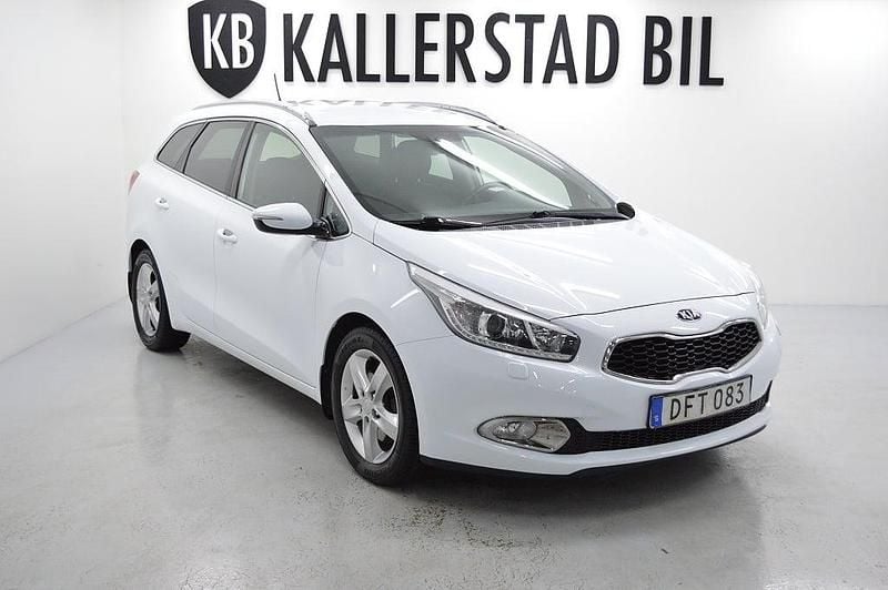 Begagnad Kia Ceed Sportswagon Comfort 135 HK (99 kW) 2014 Vit Kombi