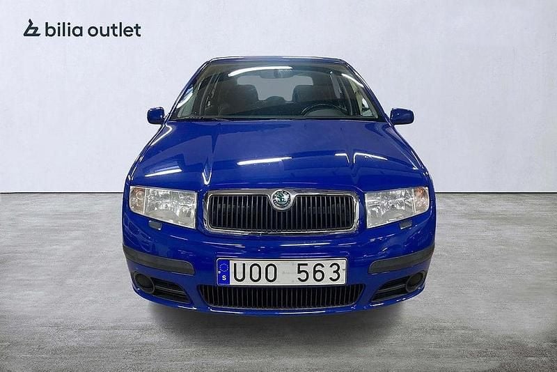 Begagnad Skoda Fabia 2004 Blå