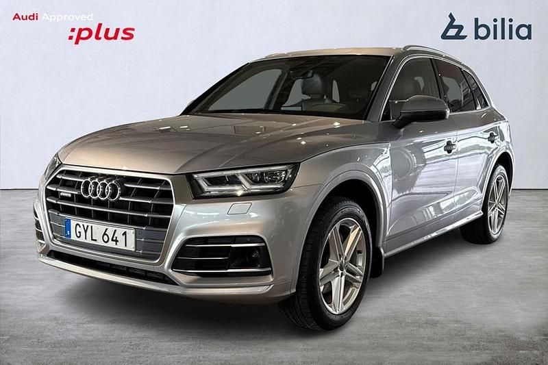 Begagnad Audi Q5 S-Line 192 HK (141 kW) 2018 Silver SUV