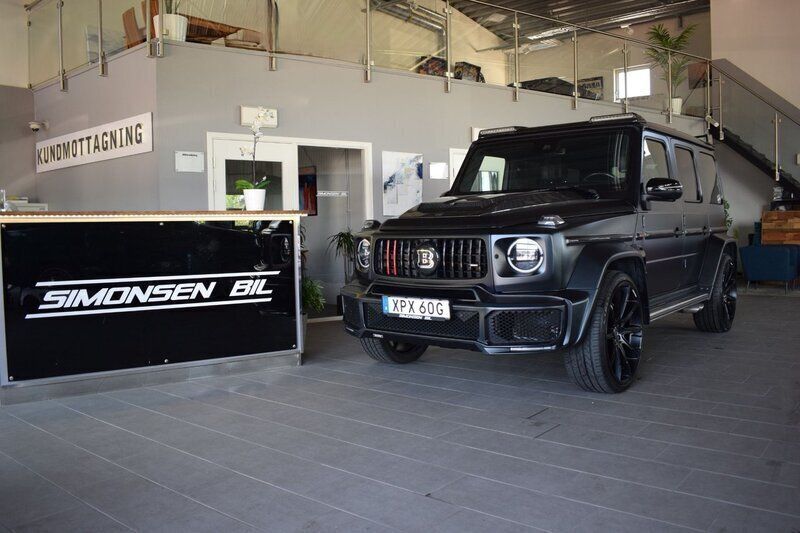 Svart Begagnad 2019 Mercedes G63 AMG AMG SUV | 2 595 000 kr - Bild 1/4